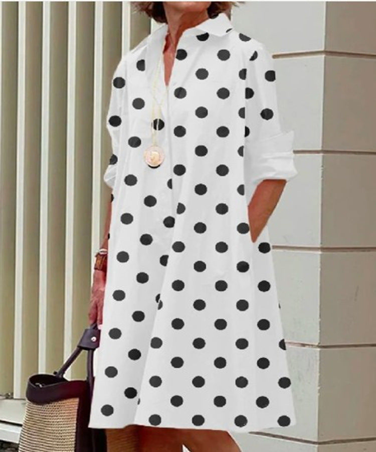 Robe Décontractée Imprimée pour Femmes - Style Estival Flatteur et Confortable