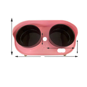 Station de Nourriture Élevée pour Chiens - Design Ergonomique et Base Antidérapante