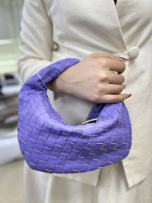 Sac à Main Tressé pour Femmes - Élégant et Spacieux en Polyuréthane