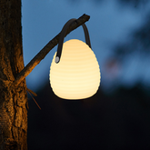 Lanterne Moderne d'Extérieur avec LED - Télécommande et 16 Couleurs Personnalisables