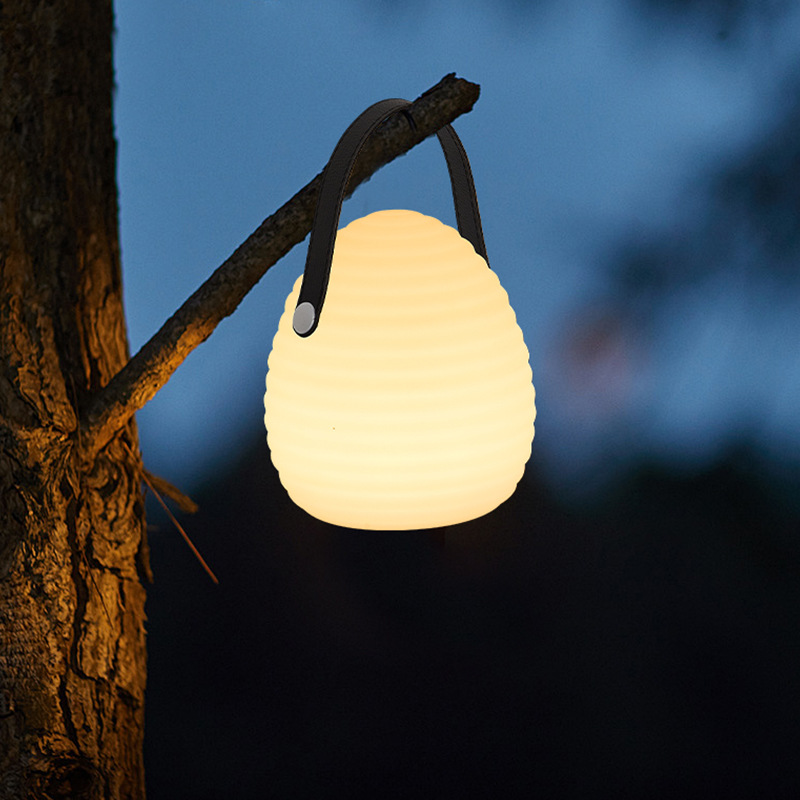 Lanterne Moderne d'Extérieur avec LED - Télécommande et 16 Couleurs Personnalisables