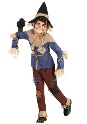Costume d'épouvantail Halloween Homme - Ensemble Complet à Manches Longues