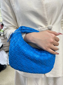 Sac à Main Tressé pour Femmes - Élégant et Spacieux en Polyuréthane