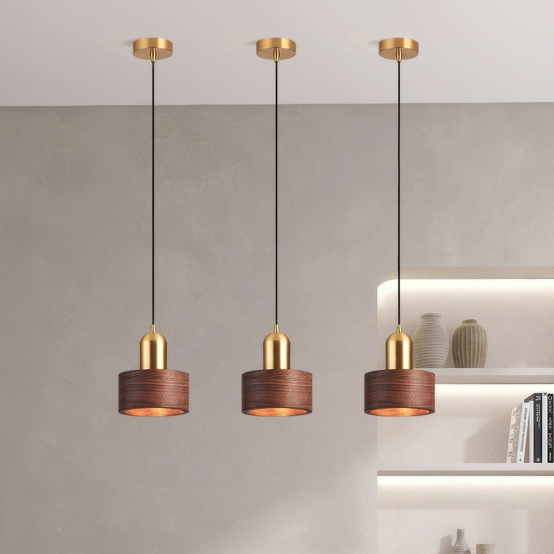 Lampe Suspendue Japonaise Moderne - Élégance Sereine pour Intérieurs