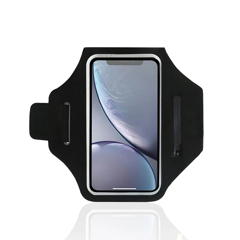 Support de Téléphone de Course Ajustable - Compartiment Pratique pour Écouteurs