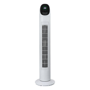 Ventilateur Tour Oscillant Silencieux - Design Épuré avec Télécommande et 80° d'Oscillation