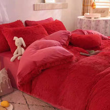 Ensemble de Duvet en Velours - Luxe et Confort pour Votre Chambre