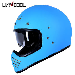 Casque de Moto Intégral Léger - Protection et Confort Certifiés DOT & ECE