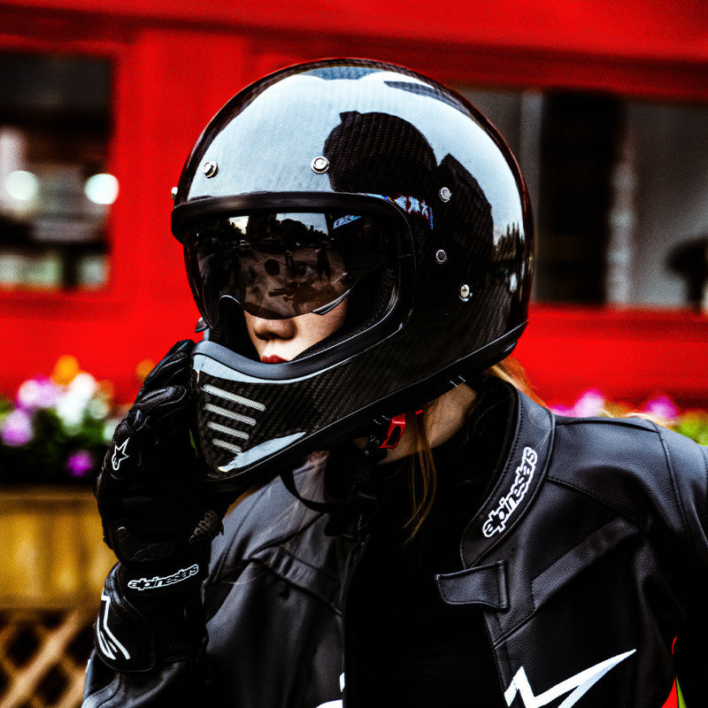 Casque de Moto Intégral Léger - Protection et Confort Certifiés DOT & ECE