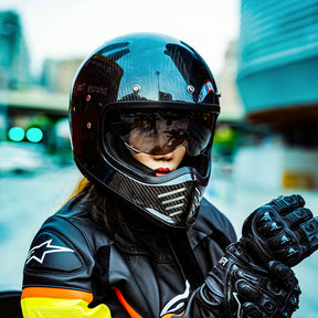Casque de Moto Intégral Léger - Protection et Confort Certifiés DOT & ECE