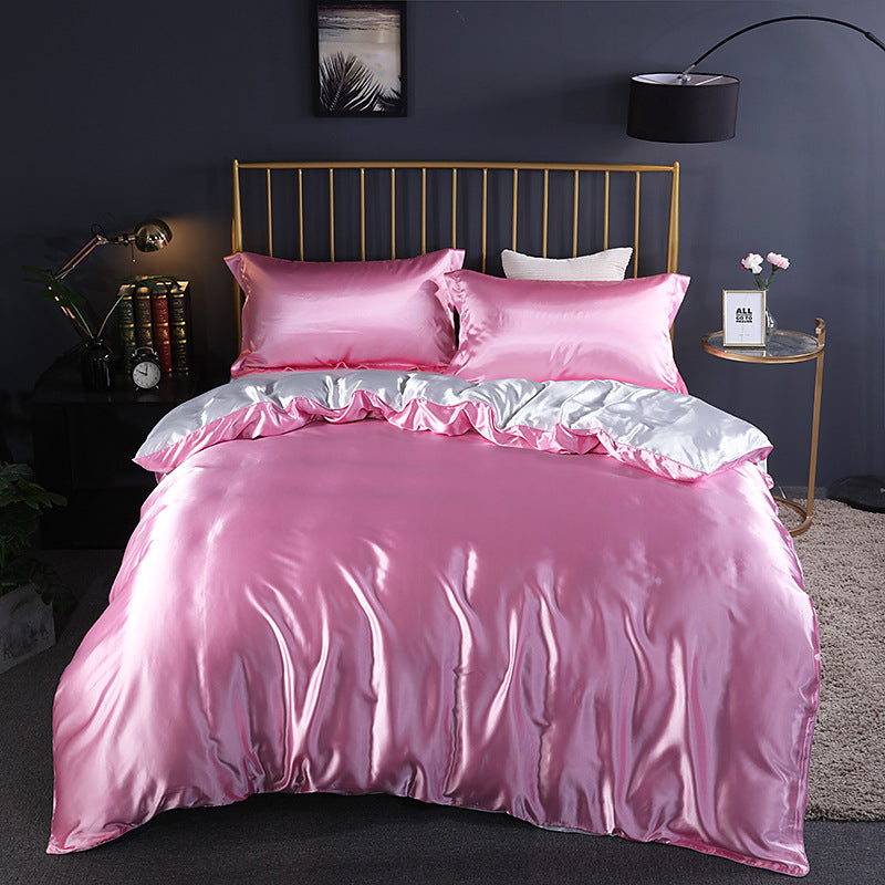 Ensemble de Literie en Satin - Confort Luxueux et Élégance Moderne