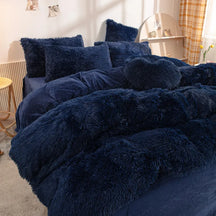 Ensemble de Duvet en Velours - Luxe et Confort pour Votre Chambre