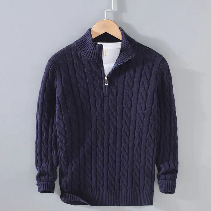 Pull en Laine pour Hommes - Confort et Élégance Polyvalente
