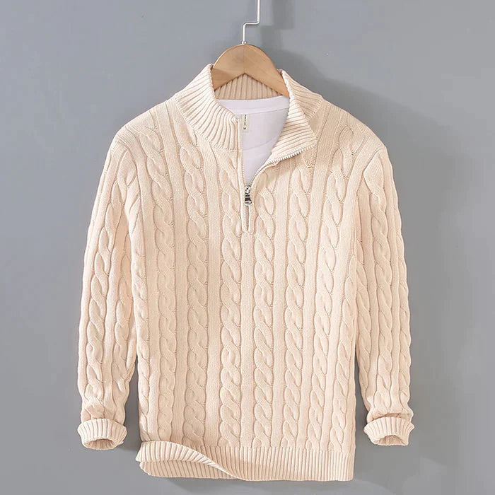 Pull en Laine pour Hommes - Confort et Élégance Polyvalente