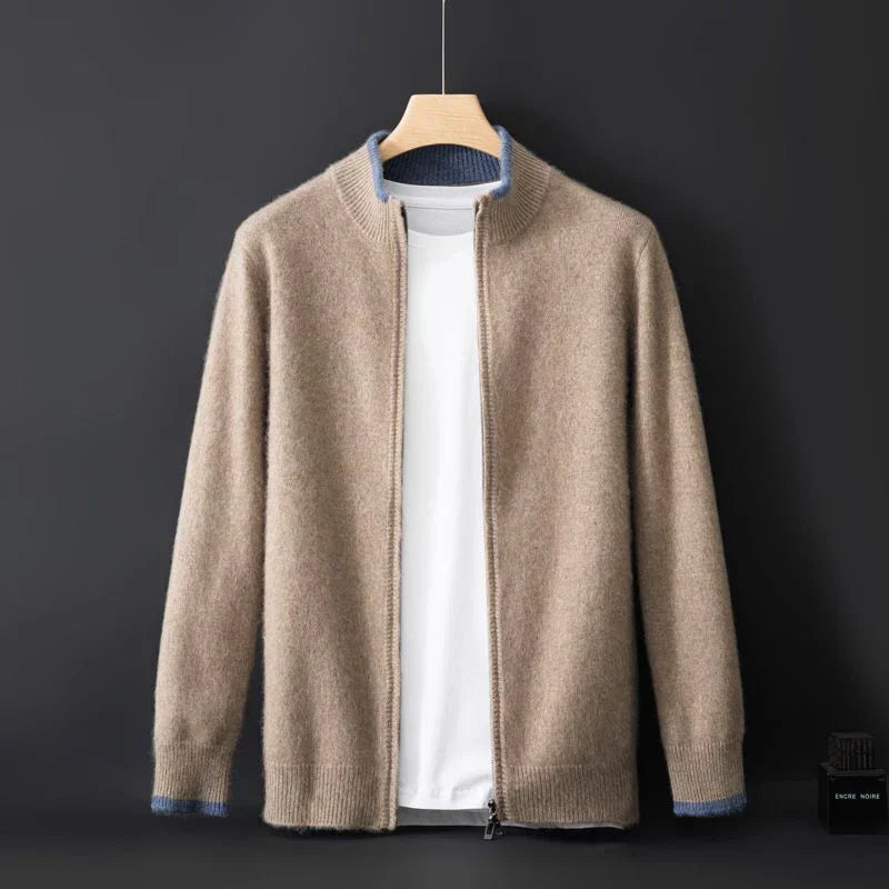 Veste zippée en cachemire pour Femme - Élégance et Confort au Quotidien
