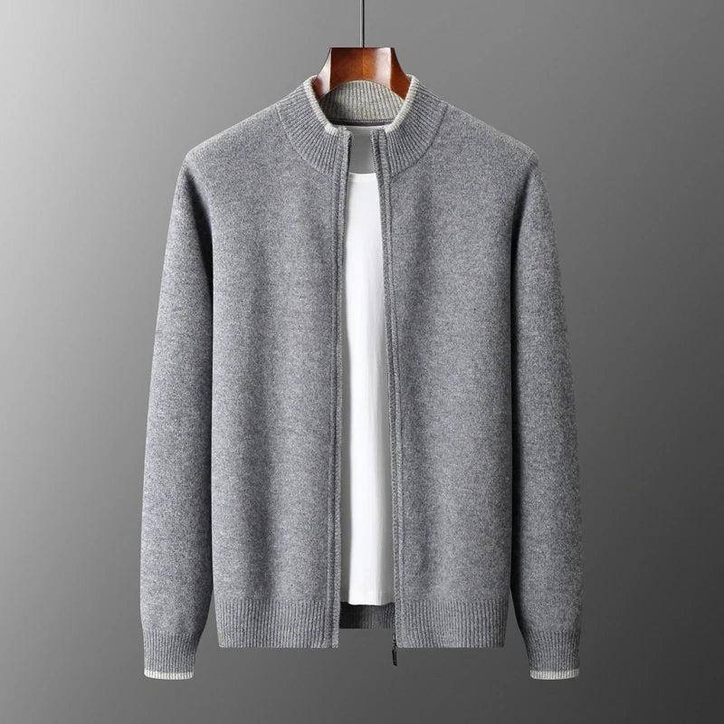 Veste zippée en cachemire pour Femme - Élégance et Confort au Quotidien