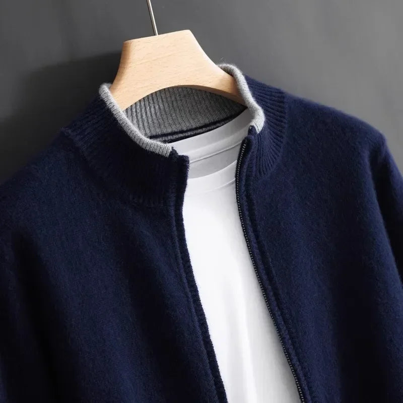 Veste zippée en cachemire pour Femme - Élégance et Confort au Quotidien