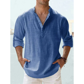 Chemise Légère à Boutons pour Hommes - Confort Respirant et Style Polyvalent