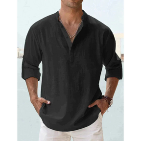 Chemise Légère à Boutons pour Hommes - Confort Respirant et Style Polyvalent