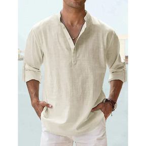Chemise Légère à Boutons pour Hommes - Confort Respirant et Style Polyvalent