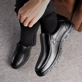 Mocassins Noirs Classiques pour Hommes - Confort et Élégance Intemporelle