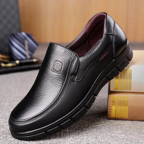 Mocassins Noirs Classiques pour Hommes - Confort et Élégance Intemporelle