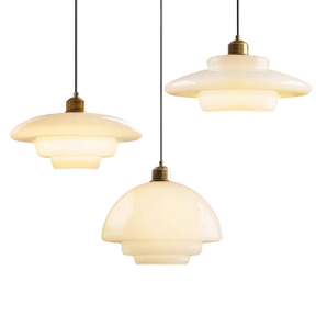 Lampe Pendante en Verre Laiton - Éclairage Élégant pour Espaces Modernes