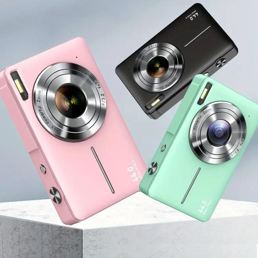 Appareil Photo Numérique Vintage - Léger et Portable avec Vidéo 1080p