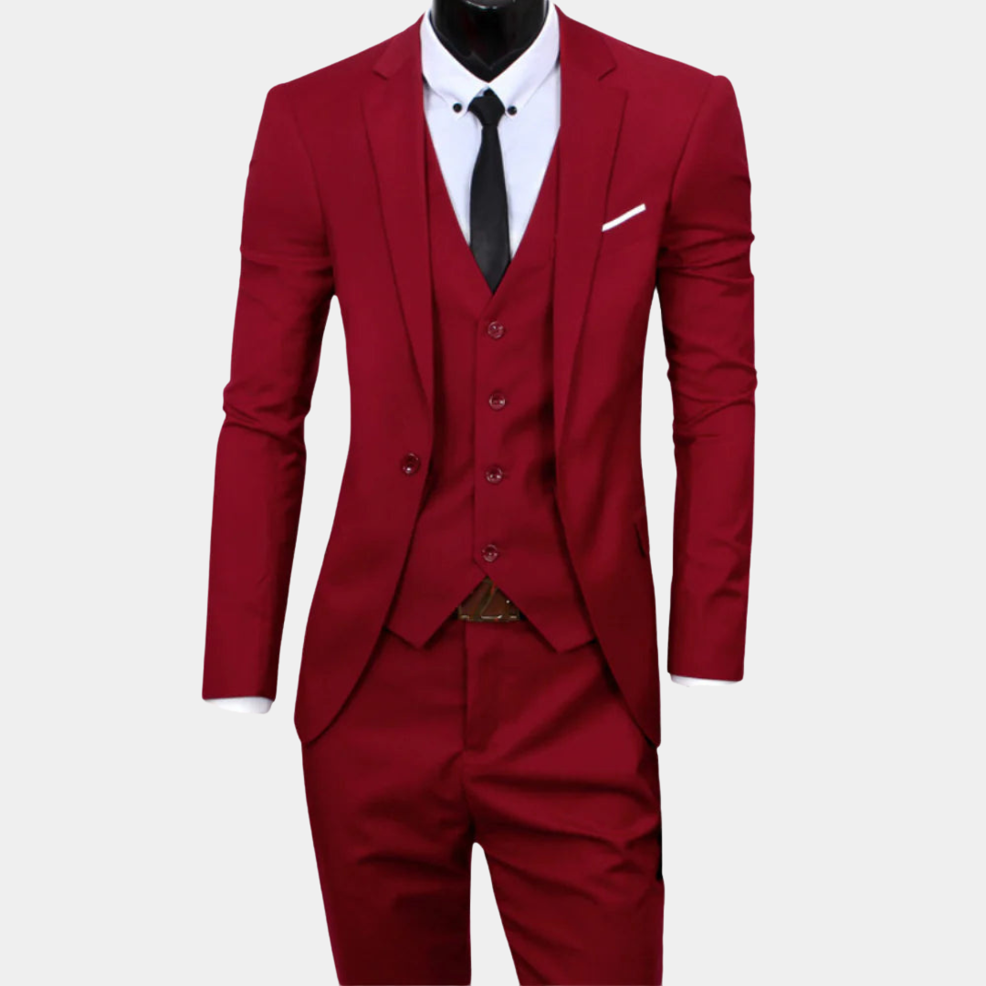 Costume 3 pièces pour hommes - Élégance et Confort pour Événements Formels