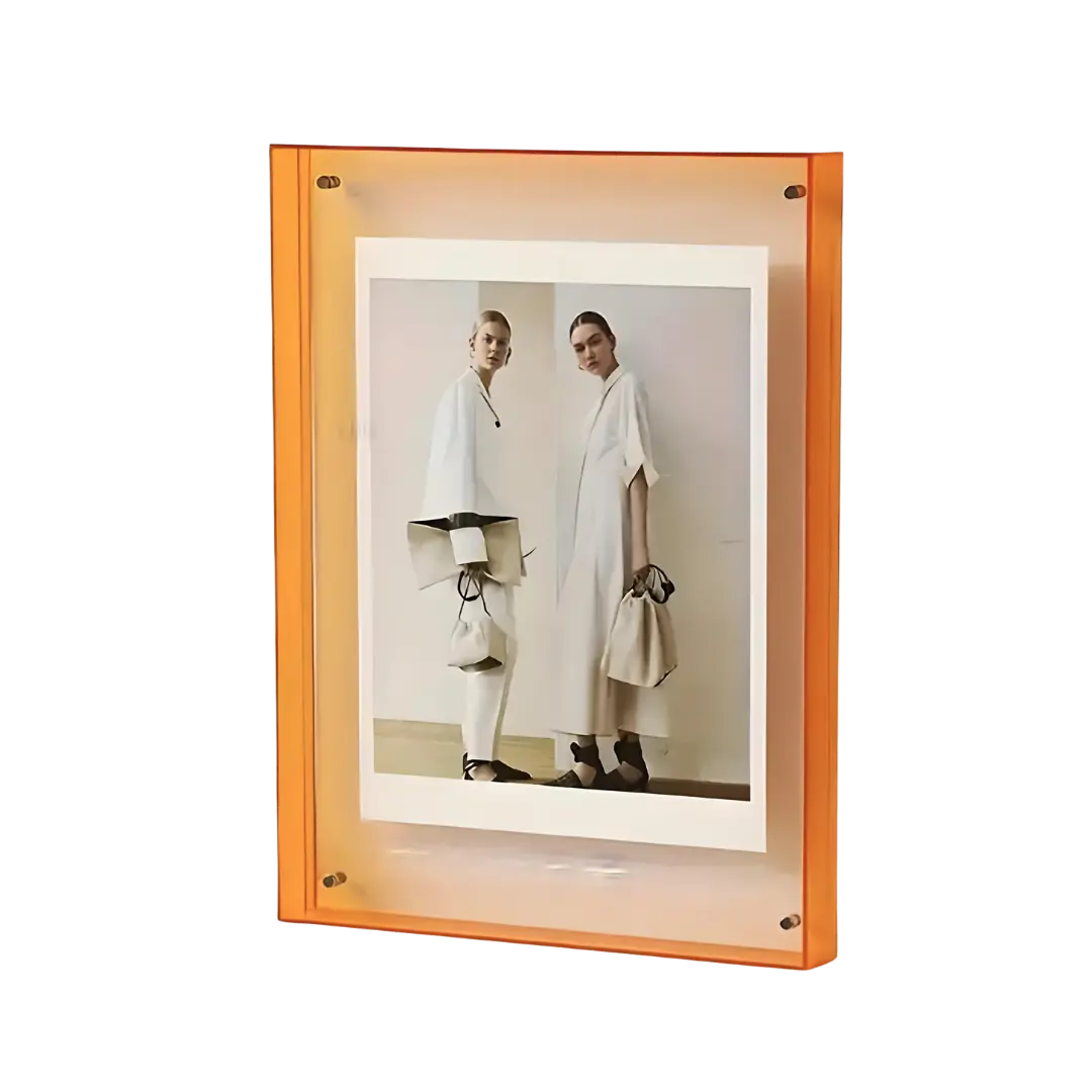 Cadre Photo Transparent Minimaliste - Élégance et Simplicité pour Intérieur