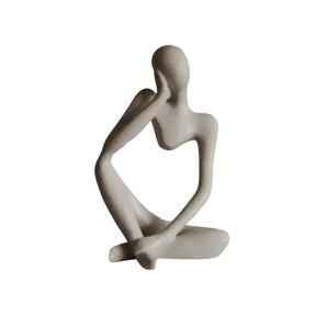 Sculpture Abstraite en Résine - Design Unique et Fait Main