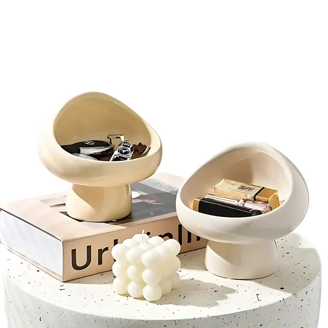 Organisateur de Clés et Bijoux - Design Élégant en Céramique Durable