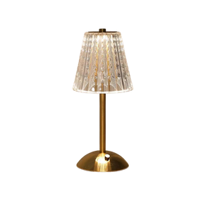 Lampe de Table Vintage en Cristal - Élégance Intemporelle et Fonctionnalité Moderne