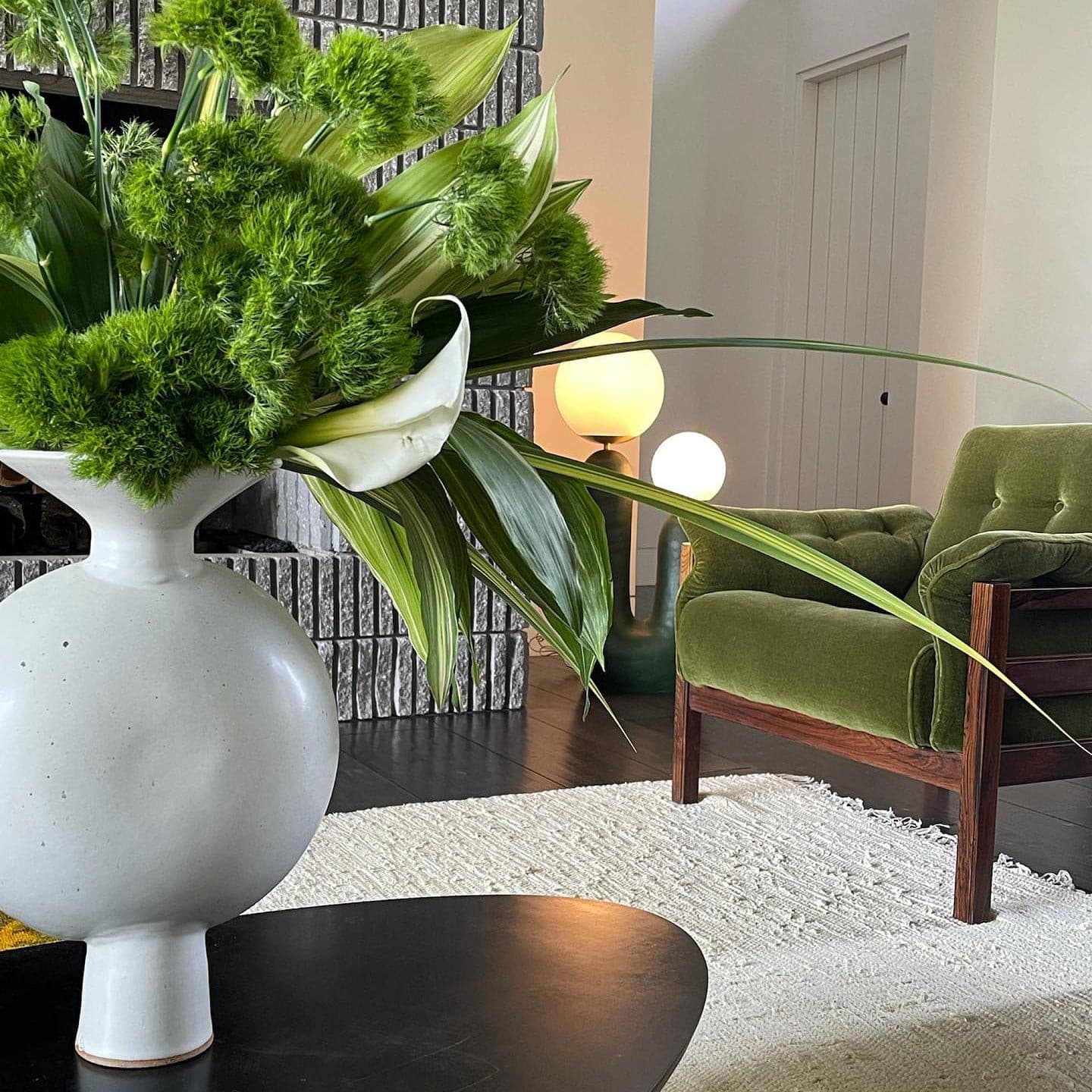 Lampe de Table en Céramique - Artisanat Unique et Éclairage Réglable