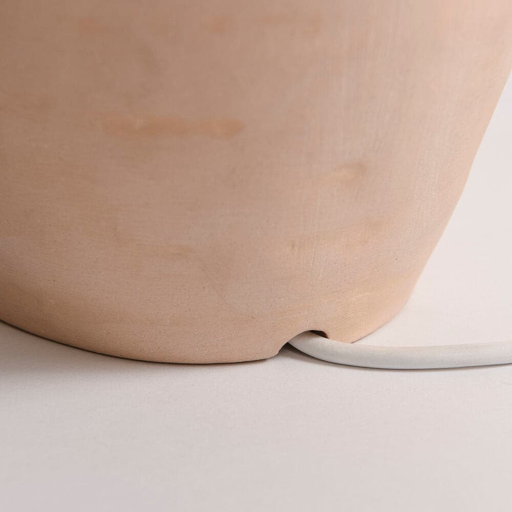 Lampe de Table en Céramique - Artisanat Unique et Éclairage Réglable