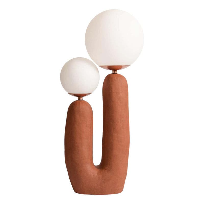 Lampe de Table en Céramique - Artisanat Unique et Éclairage Réglable
