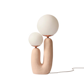 Lampe de Table en Verre et Résine - Design Élégant et Moderne pour Intérieur