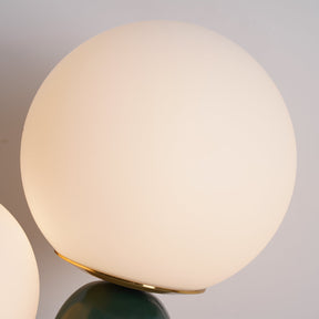 Lampe de Table en Verre et Résine - Design Élégant et Moderne pour Intérieur