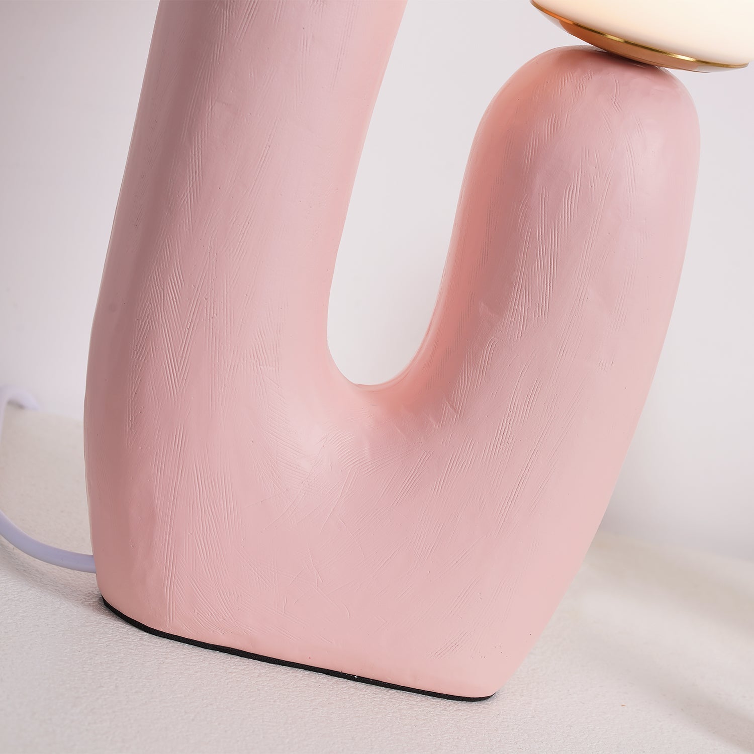 Lampe de Table en Verre et Résine - Design Élégant et Moderne pour Intérieur