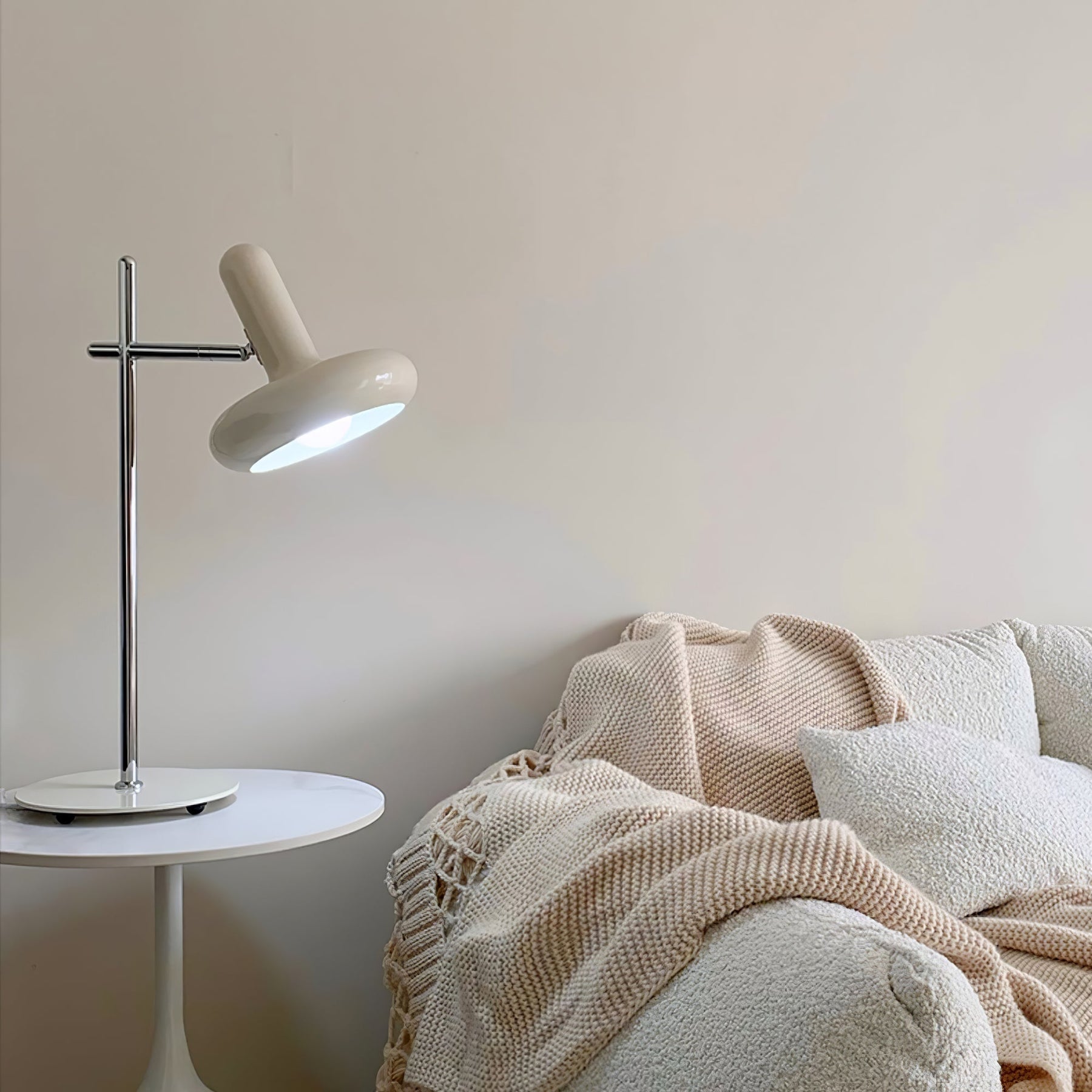 Lampe de Table Élégante - Design Rétro et Éclairage Intime