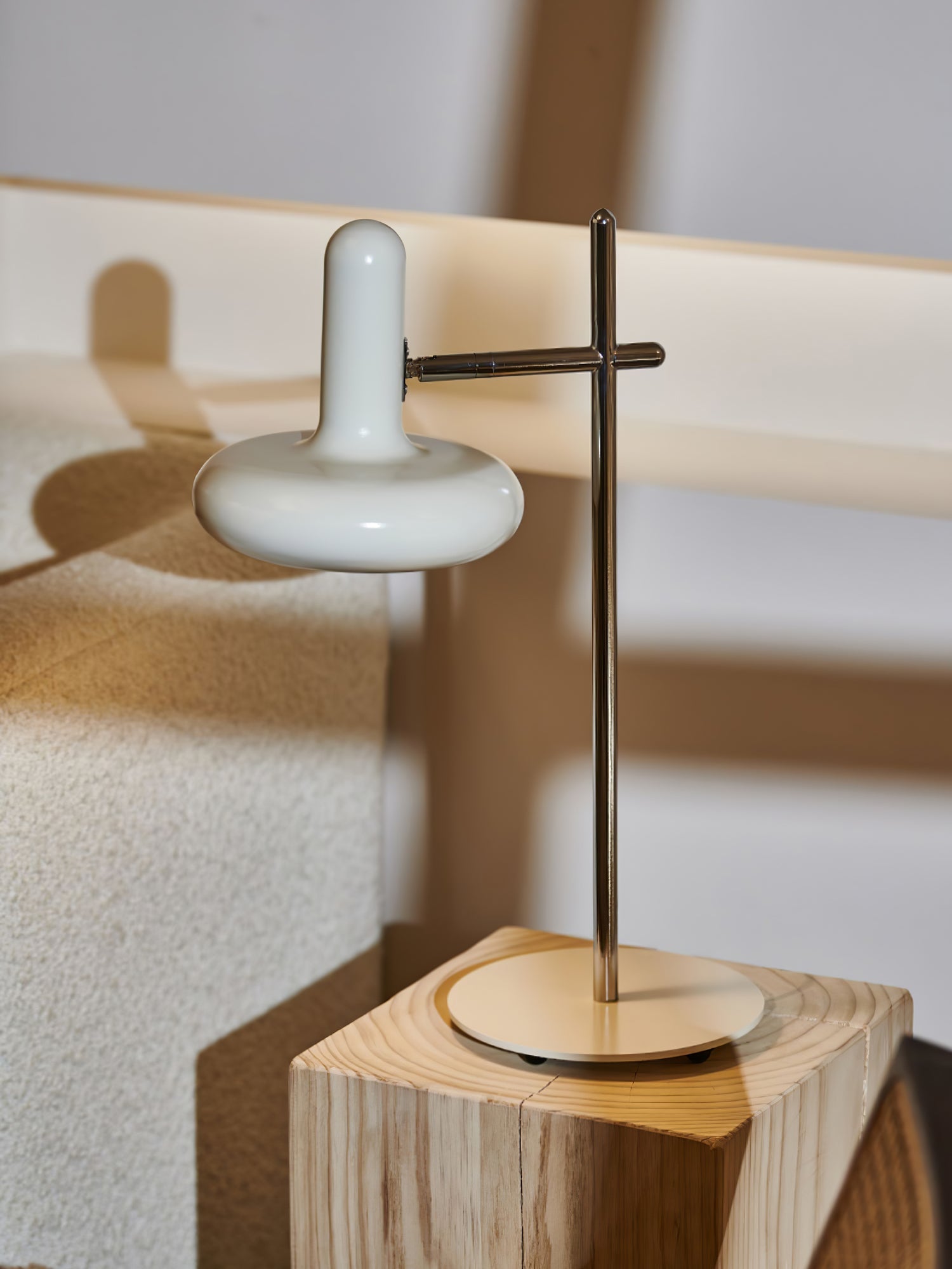 Lampe de Table Élégante - Design Rétro et Éclairage Intime