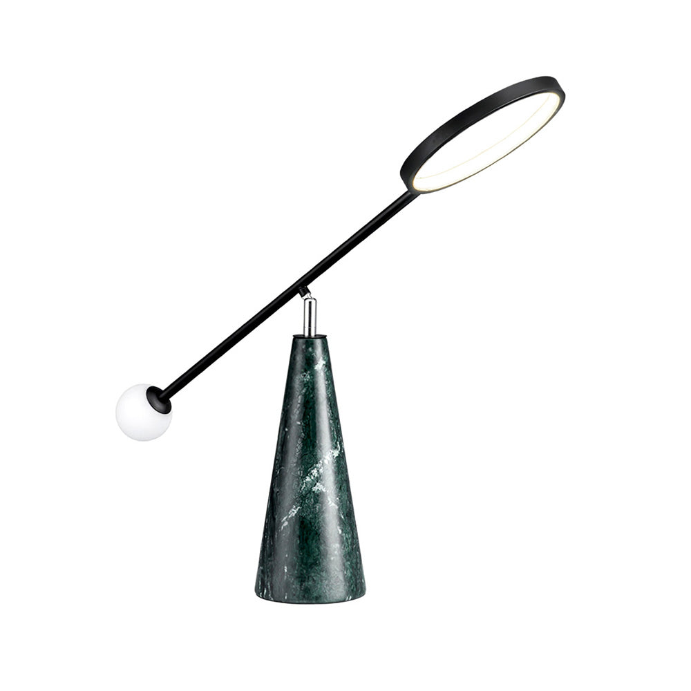 Lampe de Table Géométrique Ajustable - Design Postmoderne et Éclairage LED