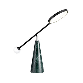 Lampe de Table Géométrique Ajustable - Design Postmoderne et Éclairage LED