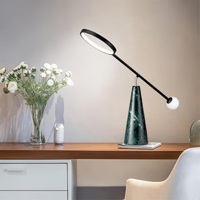 Lampe de Table Géométrique Ajustable - Design Postmoderne et Éclairage LED