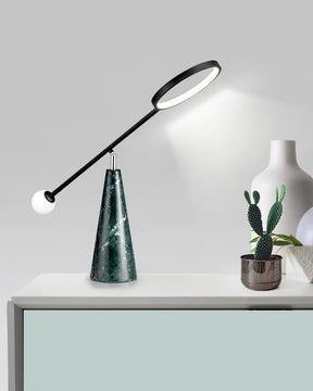 Lampe de Table Géométrique Ajustable - Design Postmoderne et Éclairage LED