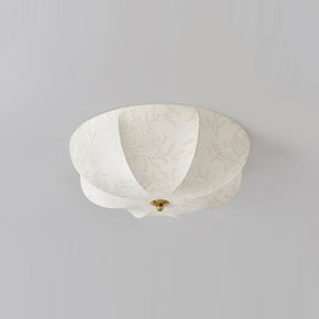 Éclairage en Tissu Vintage Français - Lumière Douce et Atmosphère Romantique