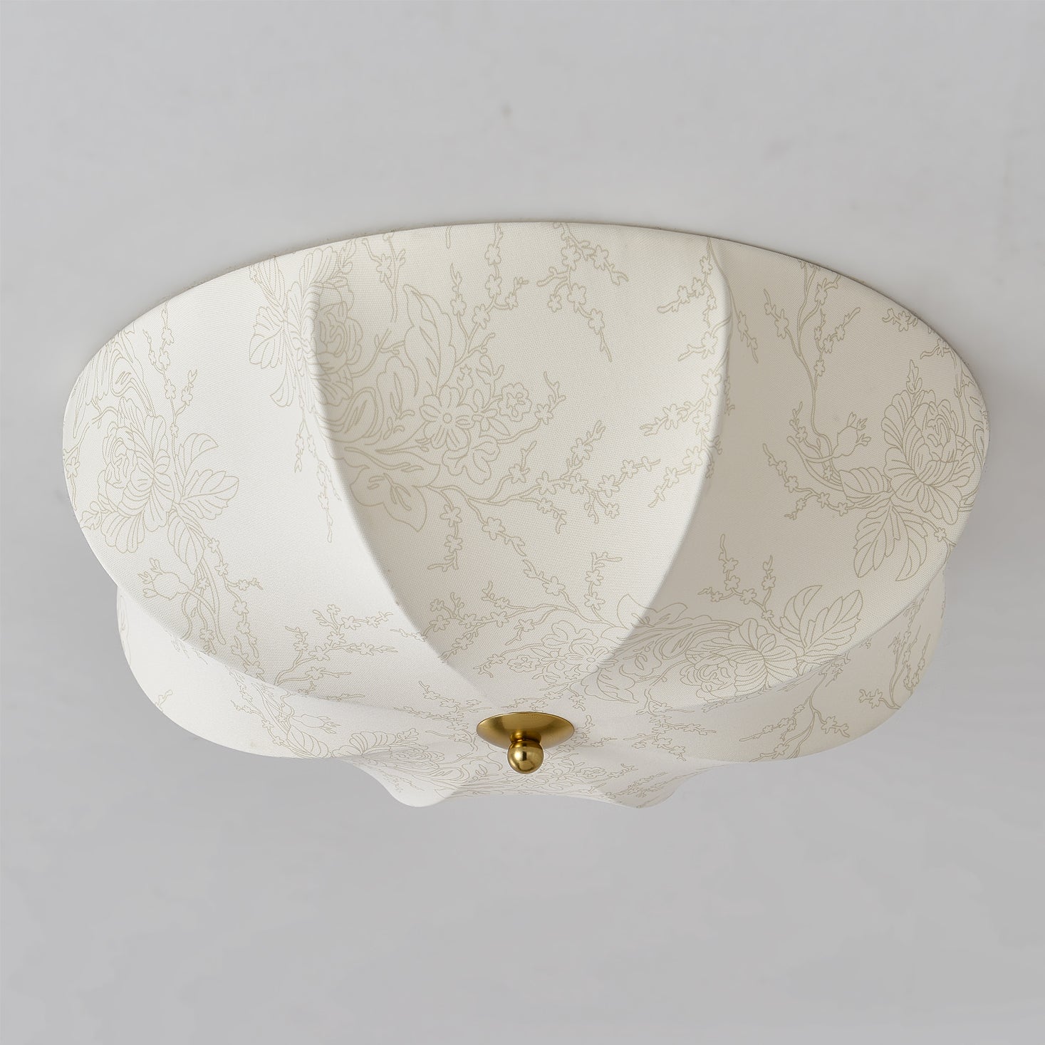 Éclairage en Tissu Vintage Français - Lumière Douce et Atmosphère Romantique