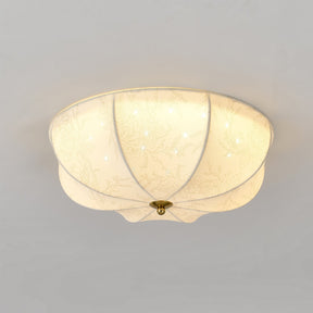 Éclairage en Tissu Vintage Français - Lumière Douce et Atmosphère Romantique