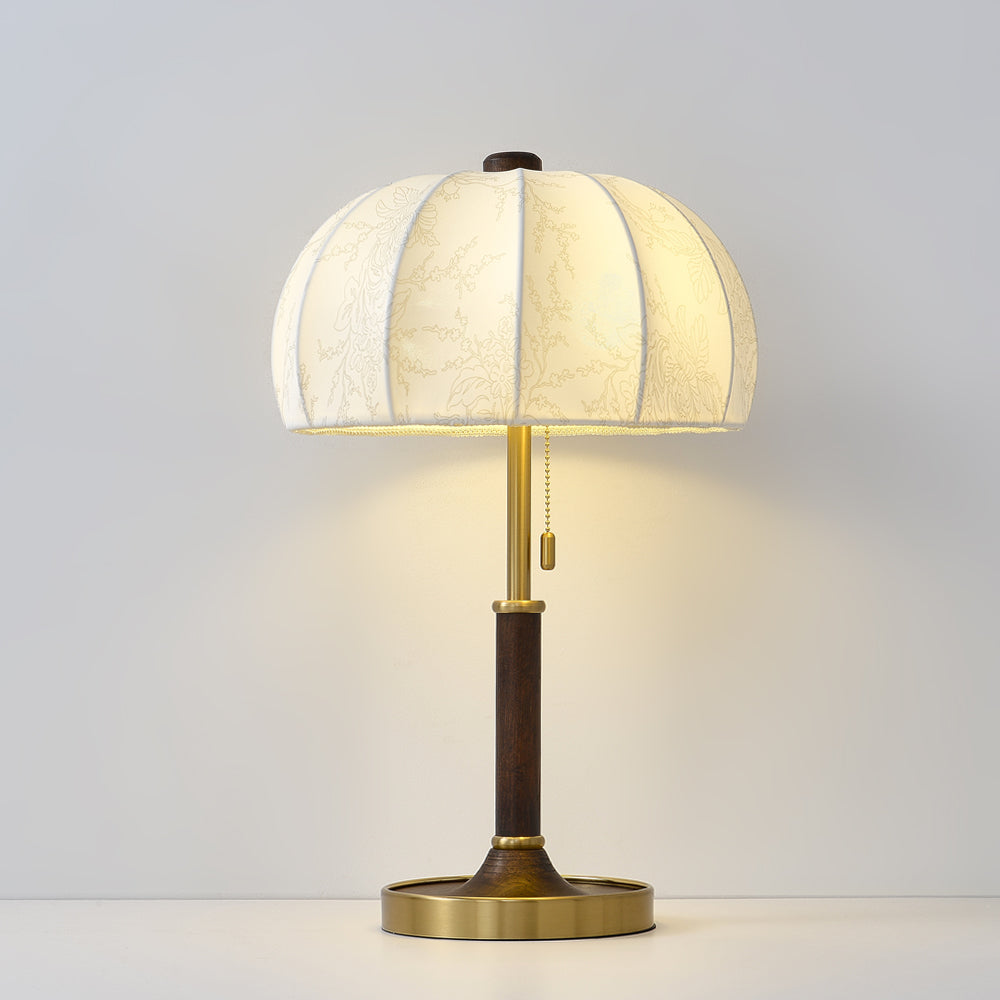 Lampe de Table Élégante en Tissu - Ambiance Chaleureuse et Accueillante