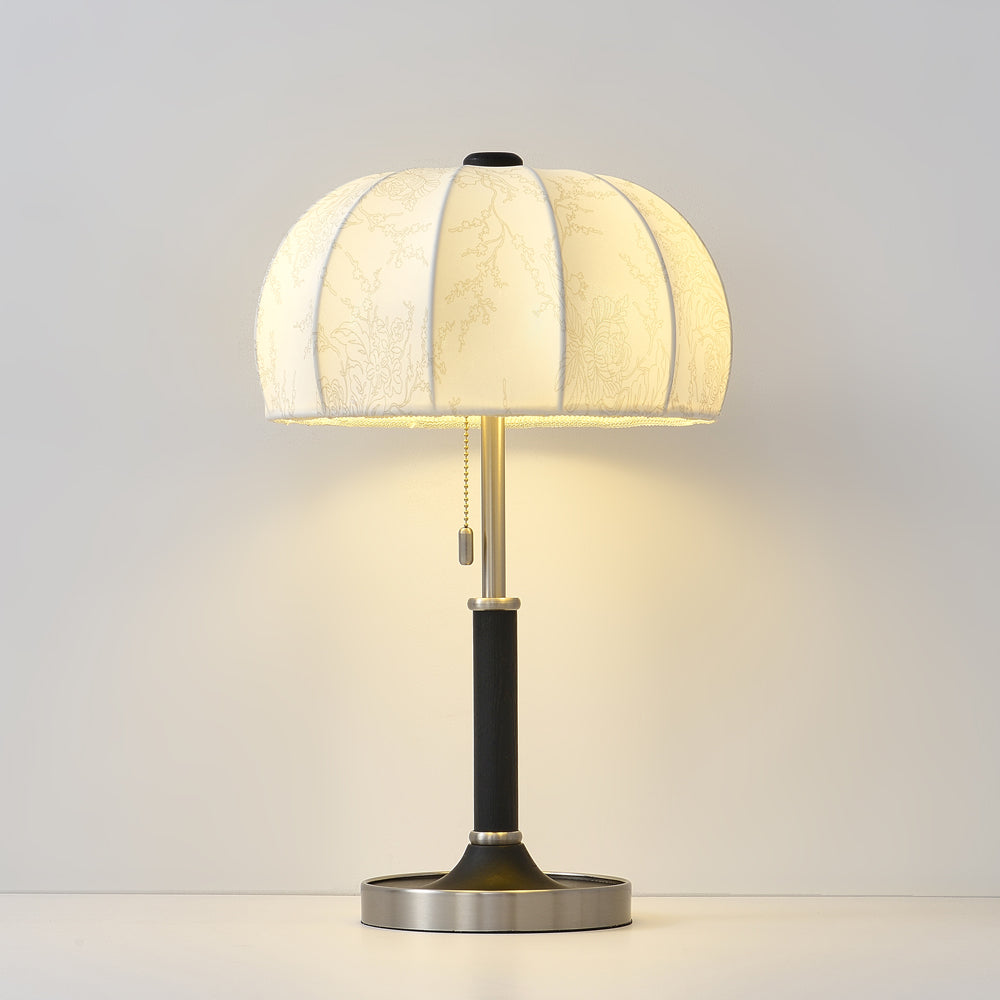 Lampe de Table Élégante en Tissu - Ambiance Chaleureuse et Accueillante